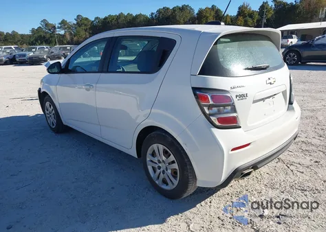 2017 Chevrolet Sonic Lt Auto from USA, damaged, VIN 1G1JG6SH3H4160764